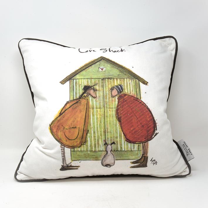 Sam Toft Love Shack Cushion - TheArtistsQuarter