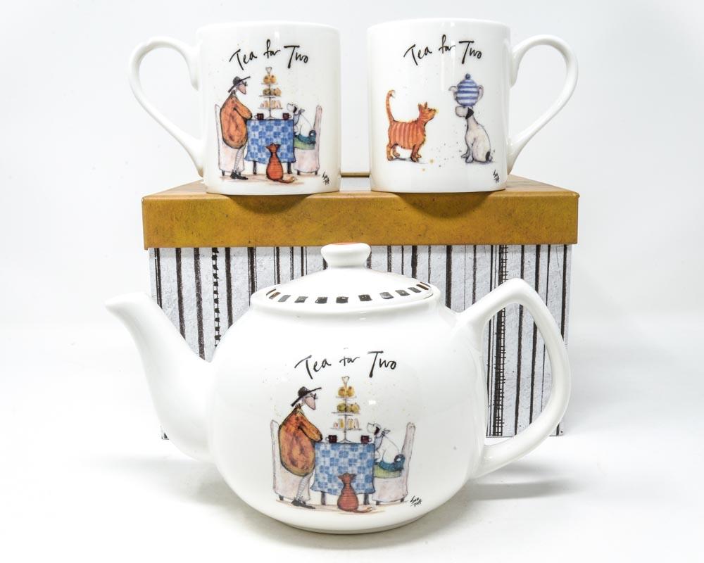 Sam Toft (Mustard Collection) Tea For Two Gift Set - TheArtistsQuarter