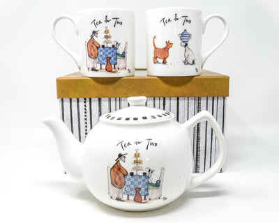 Sam Toft (Mustard Collection) Tea For Two Gift Set - TheArtistsQuarter