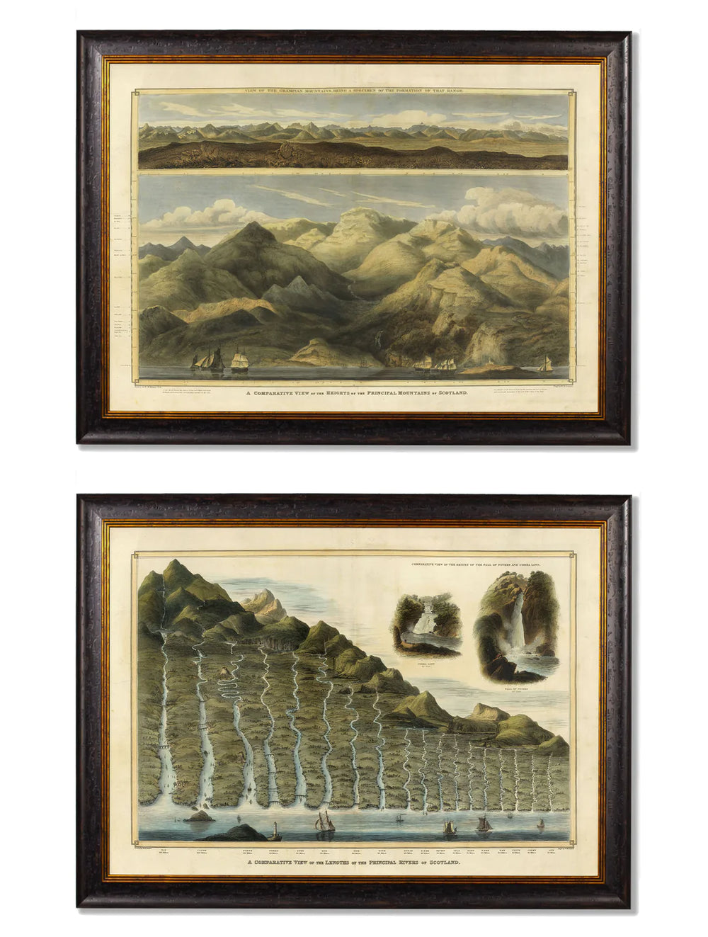 c.1832 Scottish Rivers and Mountains - TheArtistsQuarter