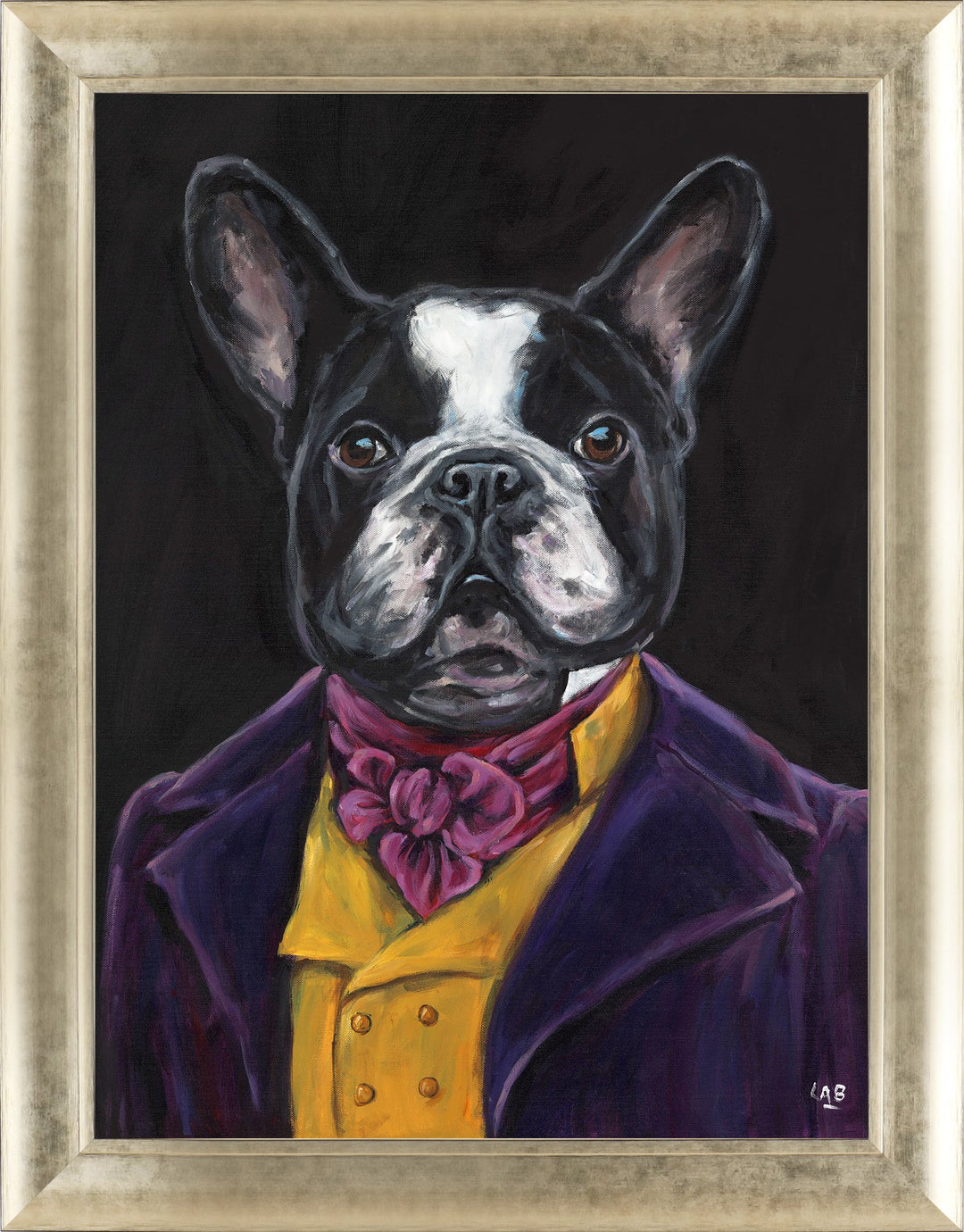 Sir Montague Barksalot (Large Version) By Louise Brown - TheArtistsQuarter