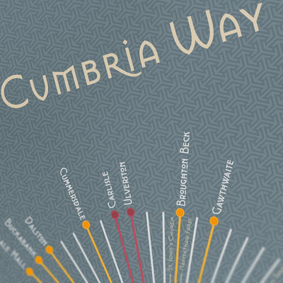 The Cumbria Way Print - TheArtistsQuarter