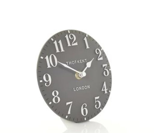 Thomas Kent 6" Arabic Mantel Clock Dolphin - TheArtistsQuarter