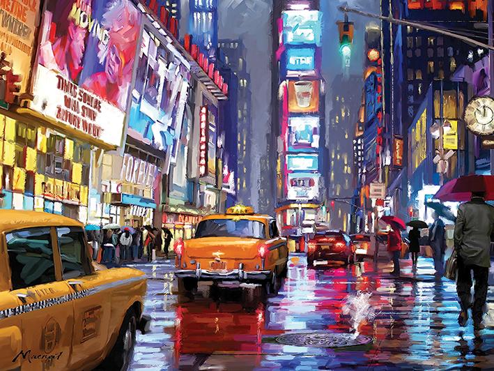 Times Square By Richard MacNeil - TheArtistsQuarter